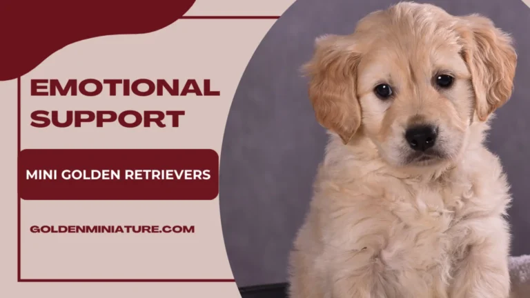 Emotional Support Mini Golden Retrievers For Adoption: