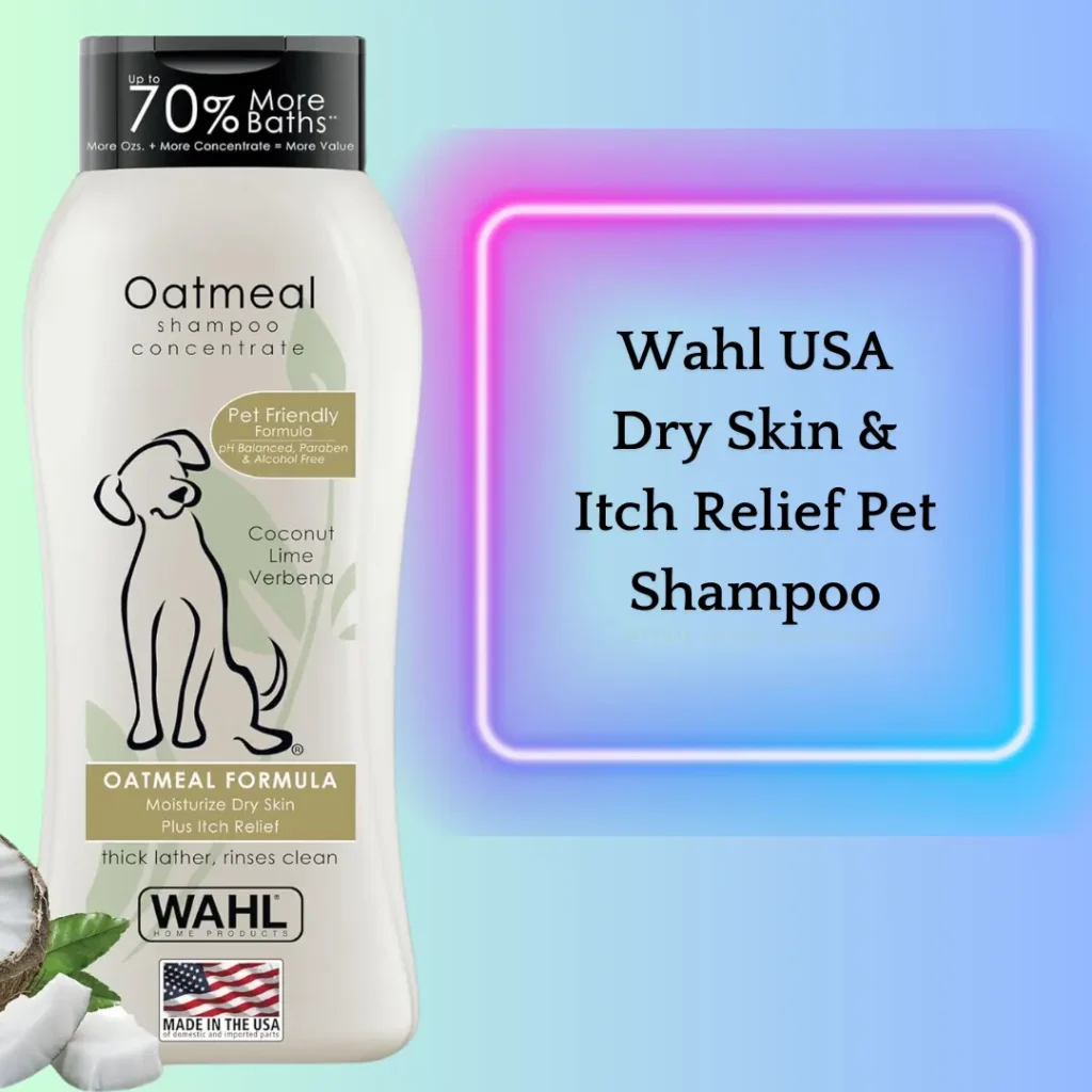 Wahl USA Dry Skin & Itch Relief Pet Shampoo